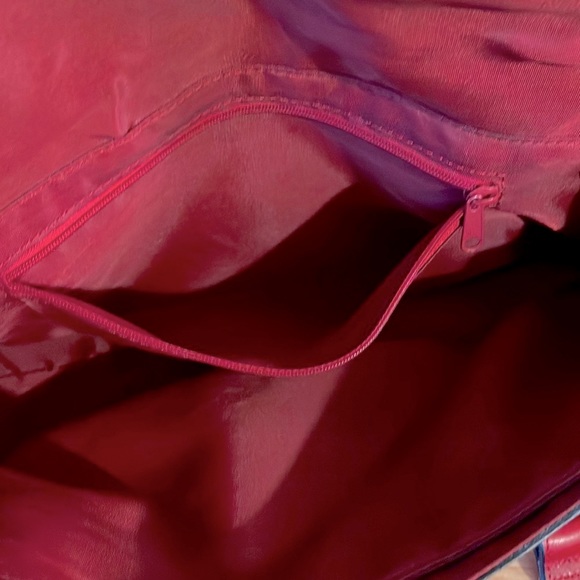 Wilson’s Leather | Sexy Red Leather Bag VINTAGE - Picture 9 of 10